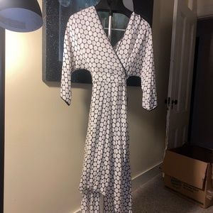 Asymmetrical hem Dress